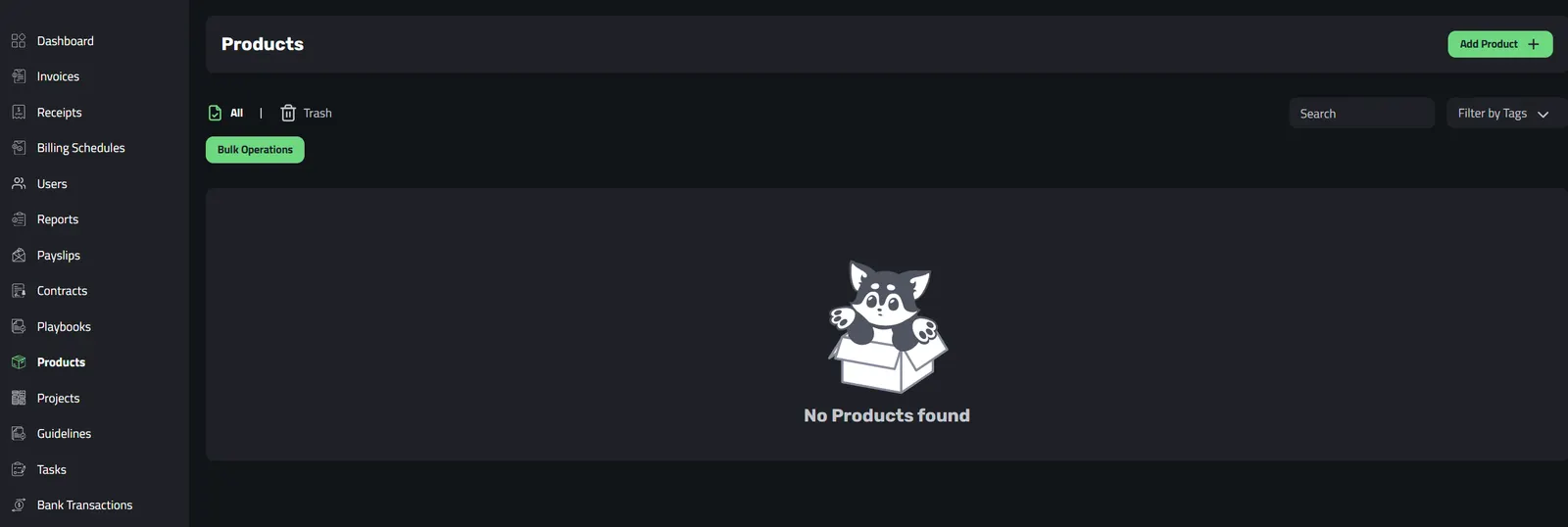 Product Dashboard in Enlivy