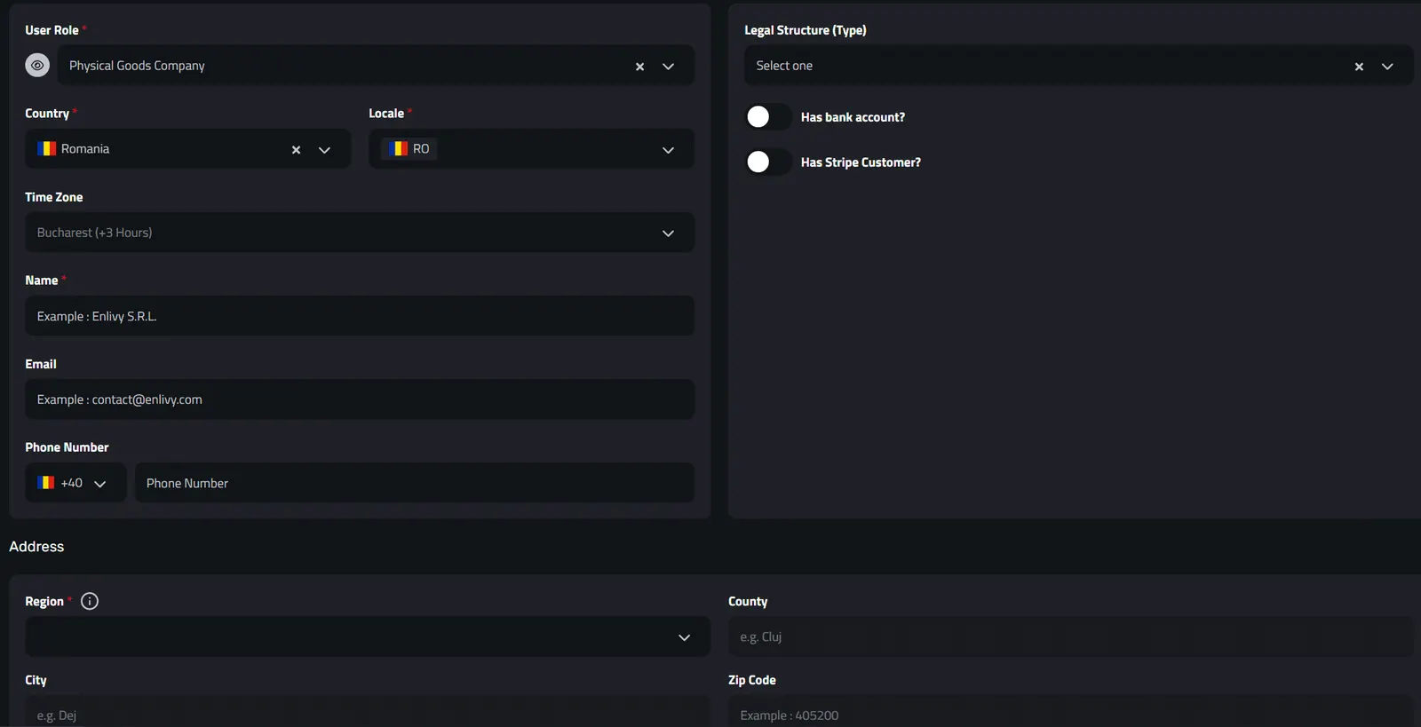 Creating an User Interface