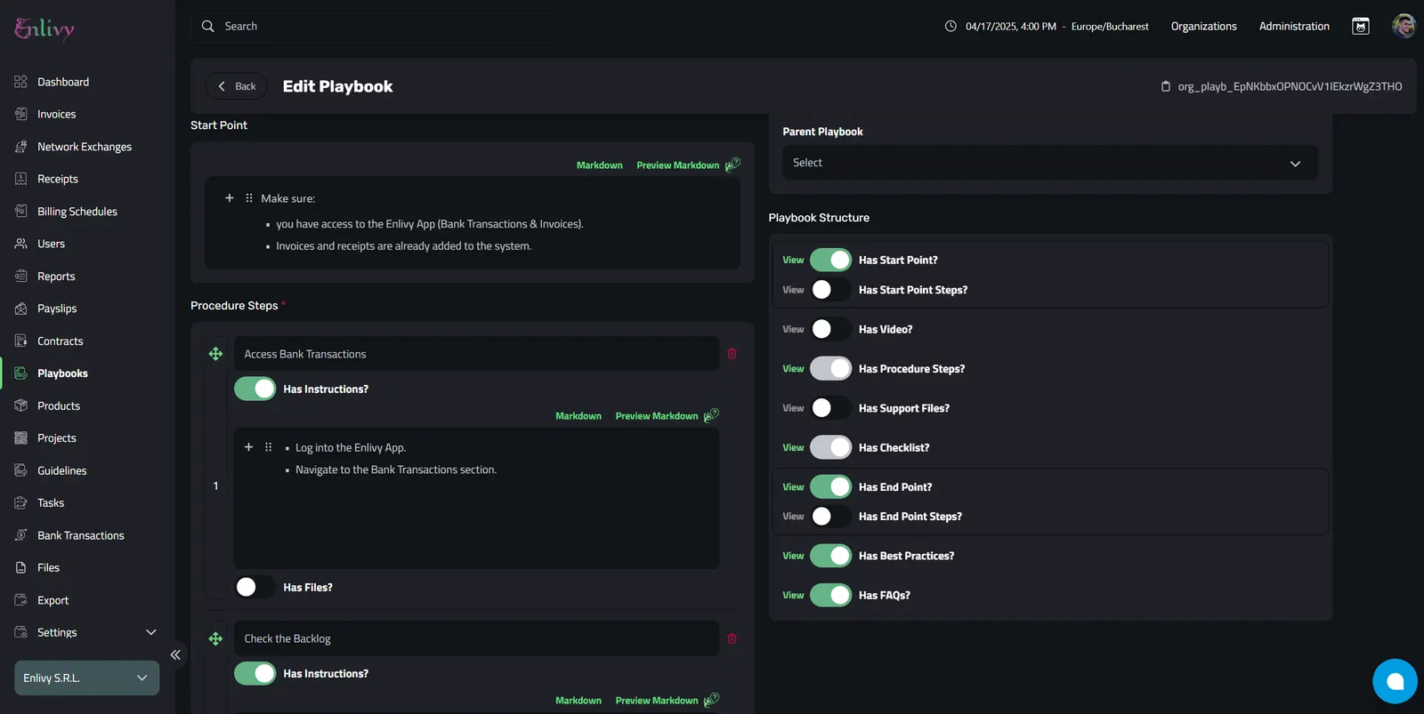 After puttin the settings on the right side, we can add content based on those settings on the left side