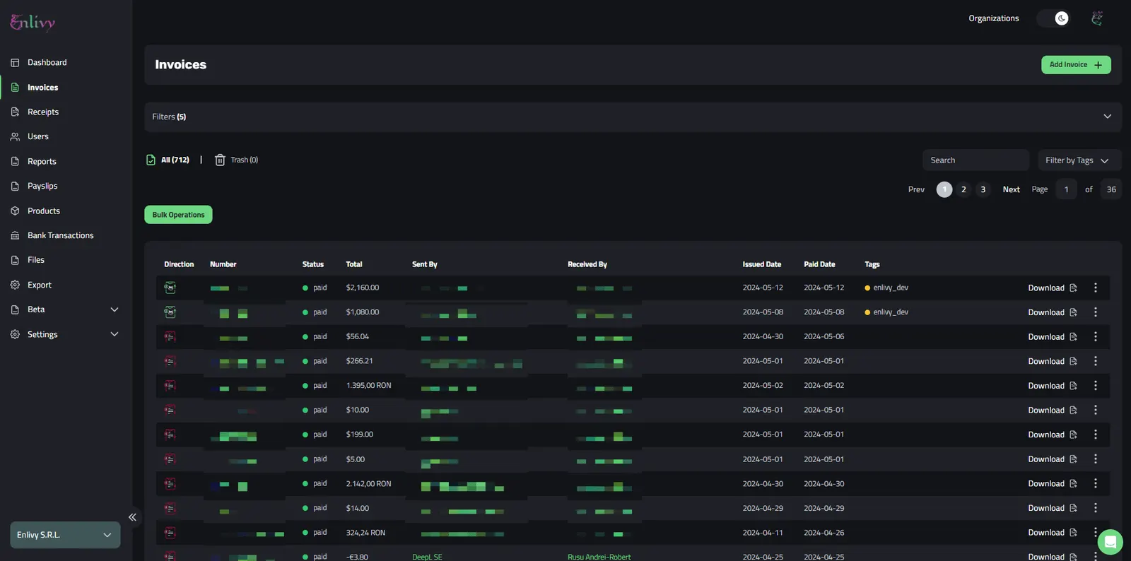 Invoice Hub