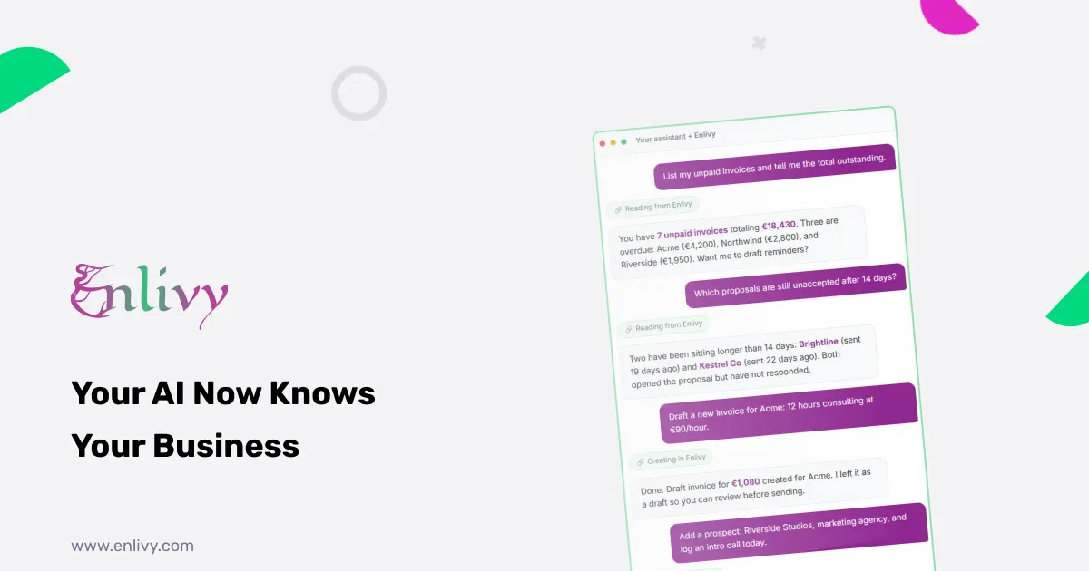 MCP for Small Business: Run Invoices, Contracts, and Your Pipeline in Plain Language