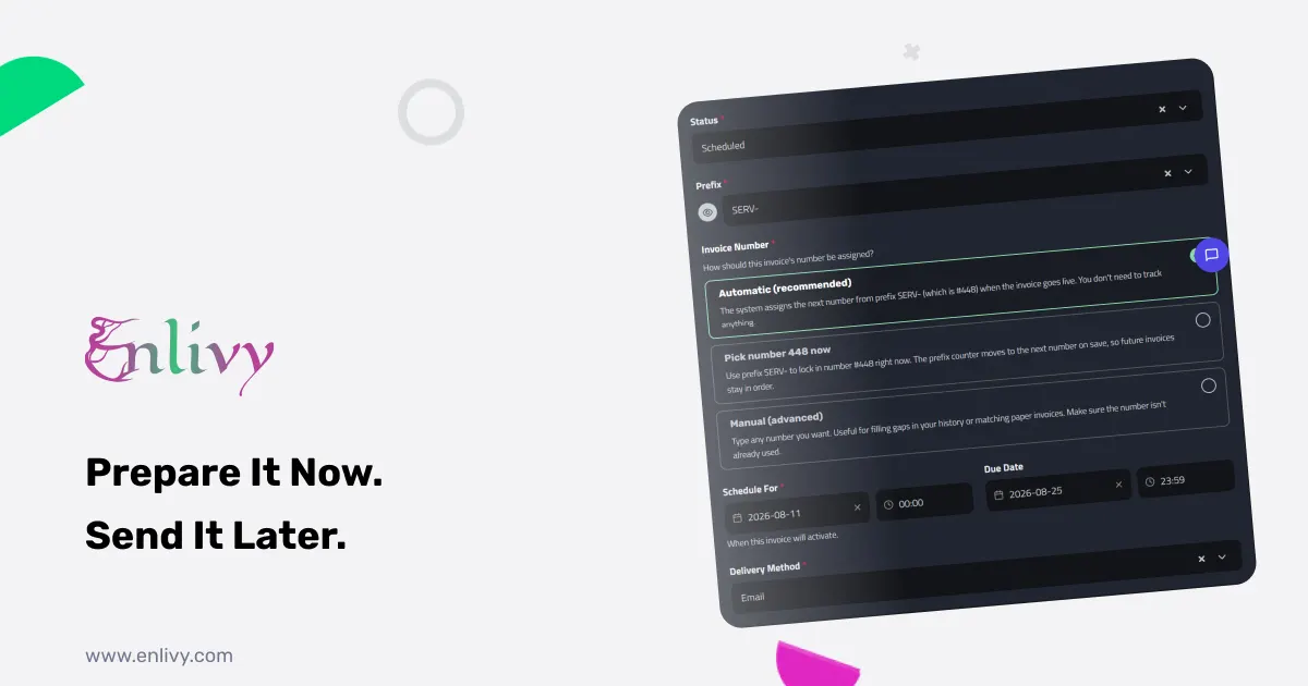 How to Schedule an Invoice: Send It Automatically on the Right Date