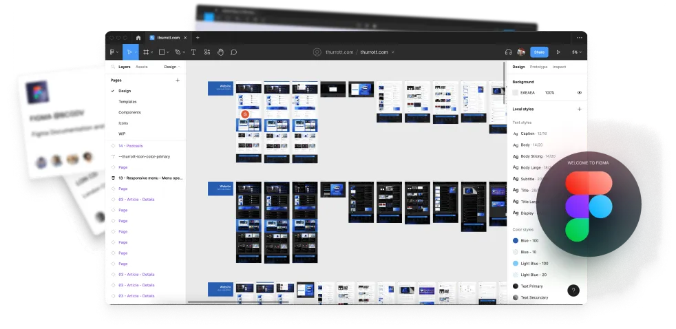 Thurott.com Figma Design