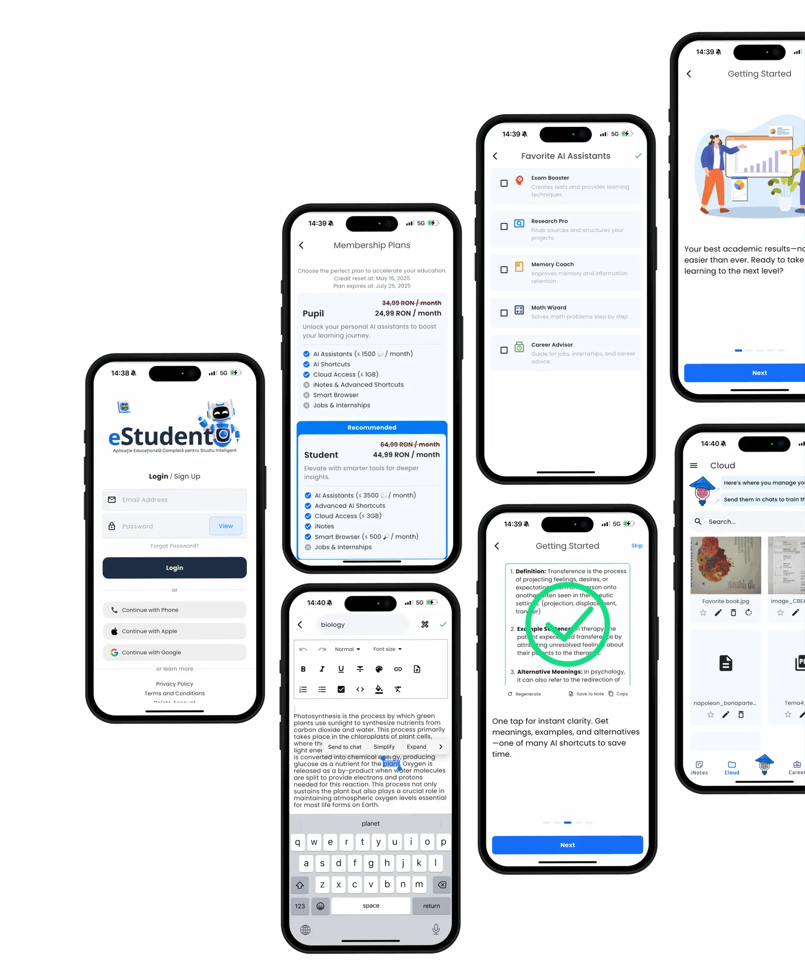 eStudent AI: Smart Cross-Platform Mobile App with AI Chat, iNotes and Job Board