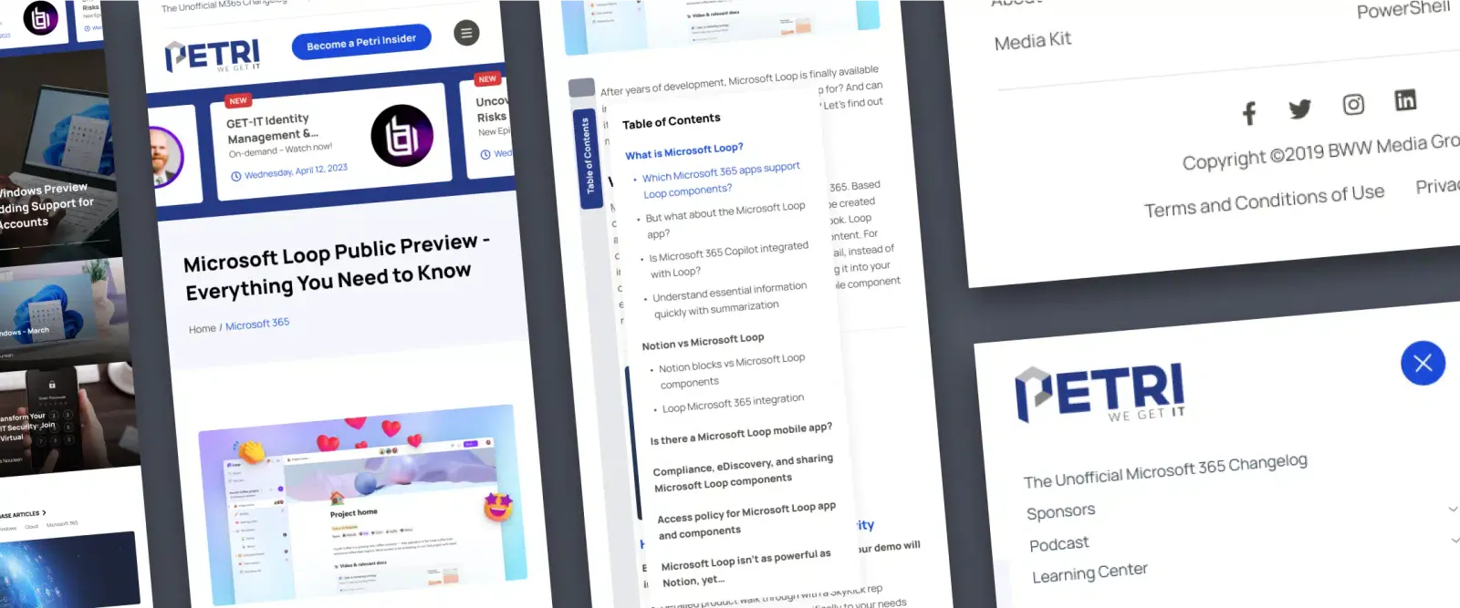 Petri Mockups