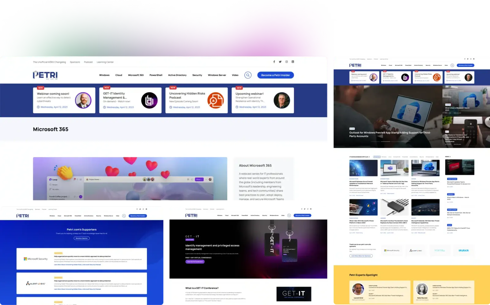 Petri.com Screenshot