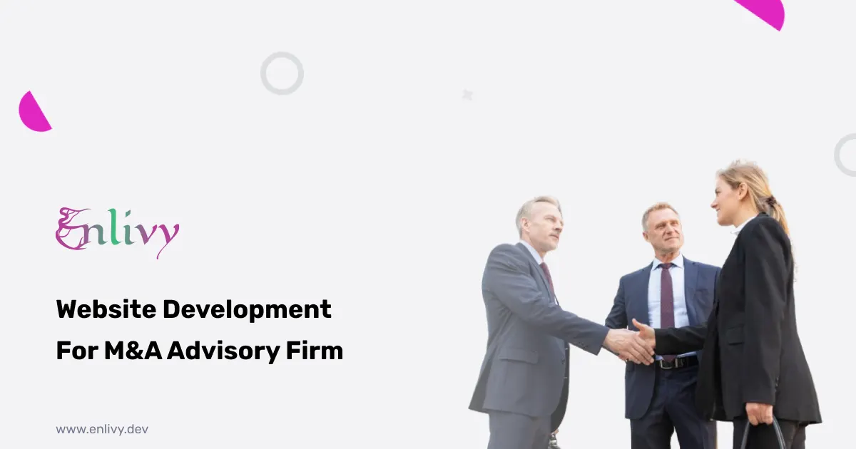 Website Development for M&A Advisory Firm