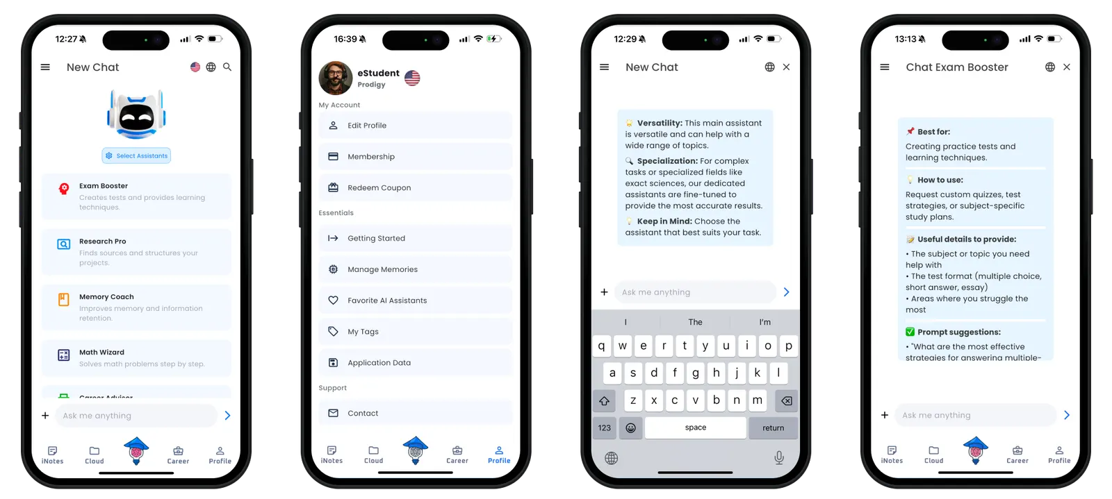 The eStudent mobile app