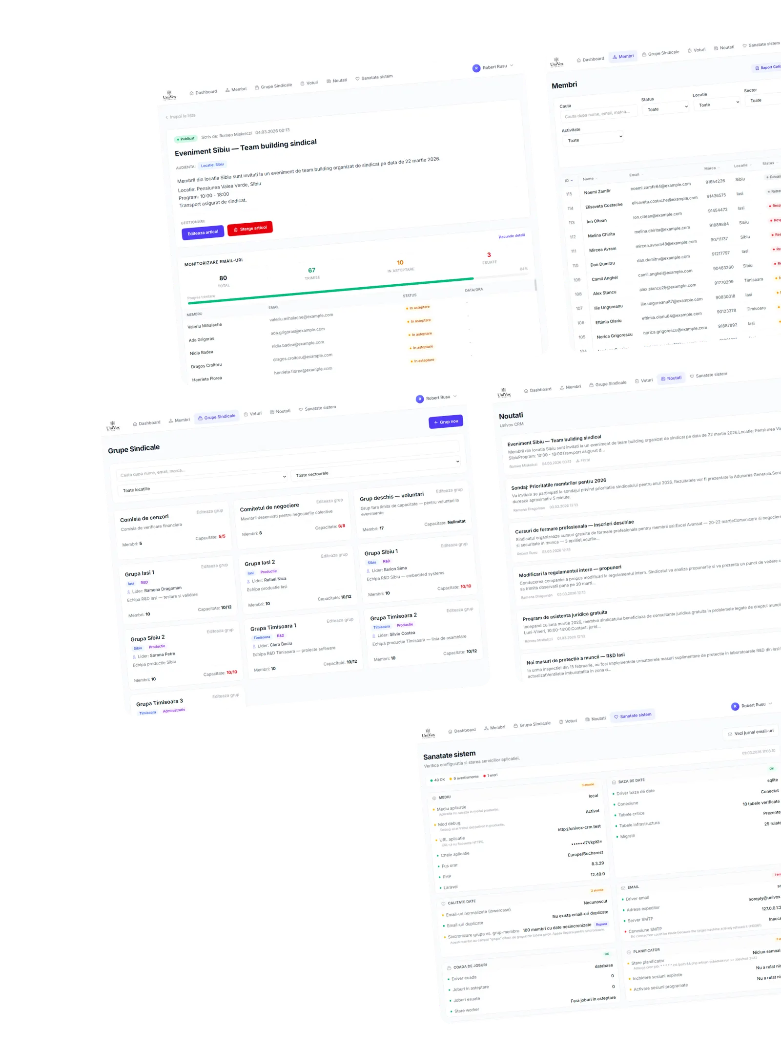 UniVox CRM: How We Built a Purpose-Built Union Management Platform