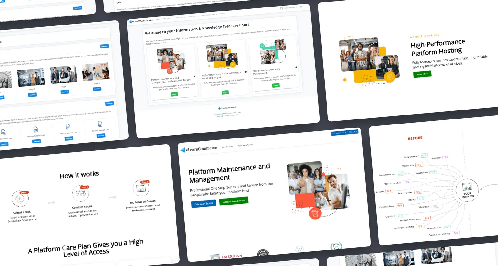 eLearnCommerce: Building a Platform-as-a-Service on Top of WordPress