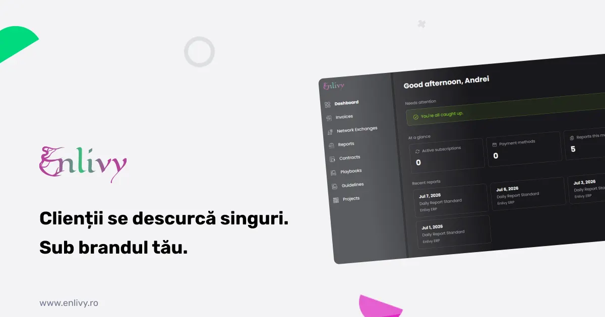 Portal Clienți Gratuit: Lasă-ți Clienții să Își Gestioneze Singuri Partea Administrativă