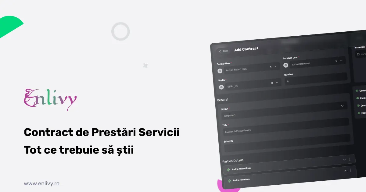 Contract de Prestări Servicii: Ce Trebuie să Conțină și Cum Îl Faci Corect