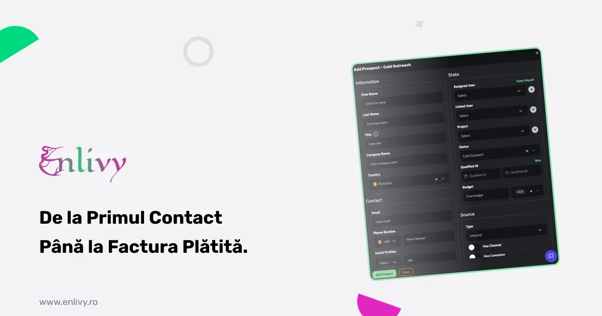 CRM cu Facturare: De ce pipeline-ul tău de vânzări ar trebui să se termine cu o factură plătită
