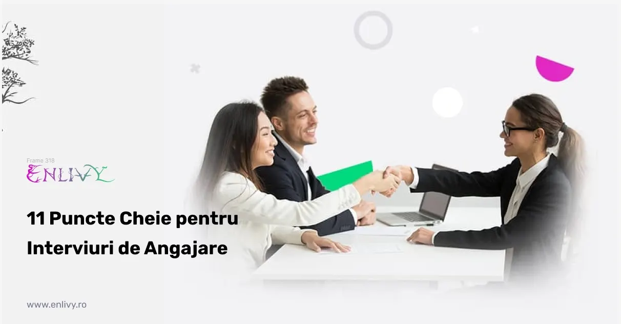 11 Puncte Cheie pentru Interviuri de Angajare